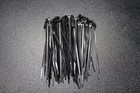 100 Pack 4 Inch Zip Ties Nylon Black 18 Lbs Uv Weather Resistant Wire Cable Bct4