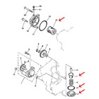 Oil Drain Plug Strainer Oil Filter Set For Yamaha Big Bear 350 Kodiak 400 Raptor