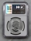 2011 Canada  5 Dollar Maple Leaf 1 Oz  9999 Fine Silver Coin - Ms 68