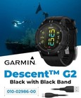 Garmin Descent G2 Watch-style 1 2  Amoled  Dive Computer Smartwatch  Black