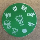 Hello Kitty   More Cartoon Nail Art Stamping Plate Beauty Manicure Nail Stencil