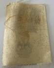 Antique Cigar Box Tobacco Felt Liner Insert Mexico Flag