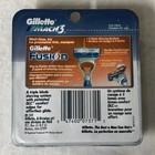 Gillette Mach 3  pack Of 5 Cartridges Razor Blade Replacements