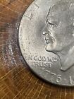 Eisenhower One Dollar 1776-1976 Liberty Bell Over The Moon Coin