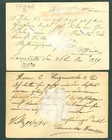 Luxembourg  1889 1894  2 Stationery  Postal Used  See Condition 