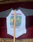 Vintage Iron Maiden Baseball T Shirt 1980s Original Stranger Land  Small Medium