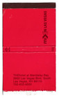 Mix Lounge Matchbox Cover   Lid The Hotel At Mandalay Bay Las Vegas Icmsc5