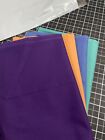 Box 3-estate Sale Cotton Fabric Remnants Solids 29 Pieces- 16 Yards - 5lbs
