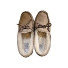 Ugg Dakota 5612 Chestnut Suede Shespskin Slippers Women 9 Us Comfy Shoes
