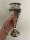 Antique Silvercraft Farber Brothers New York Urn Style Vase Silver Plated 9 