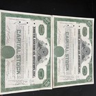 North American Aviation 2cancelled Stock Certificate  Kuhn loeb co  100 Shares