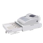 Electronic Cash Register Drawer W key Pos 6 Digits Led Display Restaurant Retail