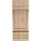 Diane Recessed Wood Corbels 3 25 w X 4 d X 8 h Rubberwood - Decorative Support