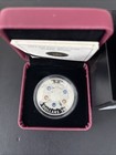 2013  20 Holiday Wreath With Crystals Fine Silver Coin