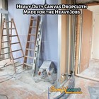 Comfitwear Heavy Duty Drop Cloth For Painting Slip Resistant Leak Resistant