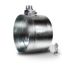 Suncourt Zonemaster 12-inch Normally Closed Motorized Damper     Power Open 