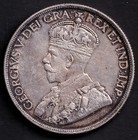 Canada 1936  1 One Silver Dollar Coin  800 Silver King George V  1