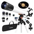 Professional Astronomical Telescope With High Tripod Lunar Mirror Hd Viewing