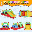 Blow-up Bounce House Kid Obstacle Course Backyard Bouncy House 400lbs Capacity    