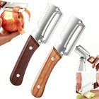 2pcs Vegetable Peeler 3 In 1 Multi-functional For Kitchen Stainless Steel Peeler