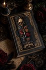 Gothic Skull   Roses Bookmark 2x7 Laminated Glossy Book Lover Gift Dark Art    