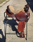 15  Circle A  american Saddlery  Western Barrel   Trail Saddle     Model 73