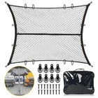 Highly Elastic Cargo Net  Cargo Net For Pickup Truck Bed  Stretchable 4 x4  To 