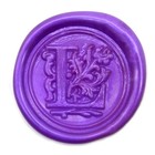 Wax Seal Stamp Alphabet Letter A-z Initial Wooden Handle Sealing Stamp For Envel