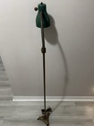 Vintage Mid Century Mcm Avocado Green Atomic Floor Lamp Works Great 
