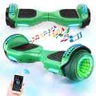 6 5  Led Hoverboard Electric Self-balancing Scooters Hoover Boards For Kids