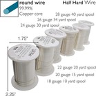 12 Silver Beadsmith Craft Wire  Tarnish Resistant 2 Each 18g 20g 22g 24g 26g 28g