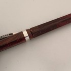 Visconti Wall Street Celluloid Red Pearl Ballpoint Pen Made In Italy