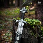 N0rthmen Norse Viking Sword     Battle Ready  Handmade High-carbon Steel  Scabbard
