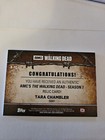 The Walking Dead Season 7  Cards Authentic Costume Relic Shirt  Tara Chambler
