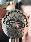 Sterling Silver Bolo Hopi Signed 