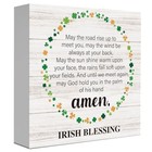 St Patricks Day Decor Religious Irish Blessing Decorations For Home Farmhouse 
