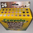 Crayola   Colors Of The World   Flesh Tone Broadline Markers   24 Count