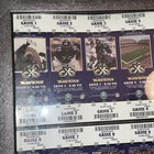 Full Set Of 10 Baltimore Ravens 2005 Home Game Tickets
