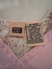 Vintage Faded Glory Toddler Baby Girl Pink Dress 18 M Cat Butterflies Embroidery