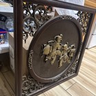 This Is A Vintage Or Antique Asian-style Decorative Wall Panel 