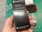 Spyderco Folding Knife  Bd 1  New In Bc With Paperwork