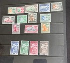 Zanzibar Stamps Collection Mint Definitive Sets Displayed On Pages