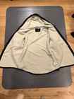 Lee Men s Black Hooded Lined Button-front Jacket  Regular Fit Size M