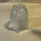 Vintage Unusual Glass Lamp light Shade Inv-b5b02