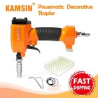 Kamsin 1170 Pneumatic Upholstery Decorative Tack Nail Gun 7 16   Head Diameter