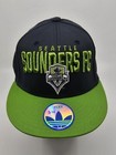 Seattle Sounders Fc Mls Adidas Authentic Team Fashion Snapback Hat Small Medium