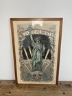 Vintage James Grashow 1986 Statue Of Liberty Rare Print Centennial 1886