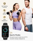 Smart Watch For Men women Waterproof Smartwatch Bluetooth Iphone Samsung