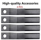 4pcs Skid Steer Brush Cutter Cutting Blades  For Use With Agt-rc72 exrc54