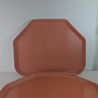 Pink Cambro 6 Sided Camtray Cafeteria Buffet Food Serving Tray Lunch Trapezoid